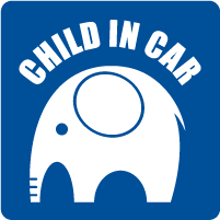 ԂĂ܂ACHILD IN CARXebJ[ABABY IN CAR XebJ[A]E